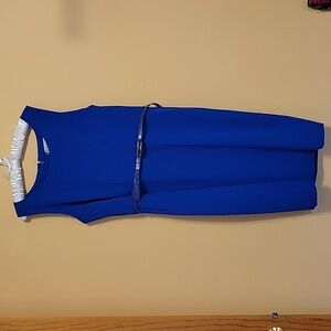 Kasper blue dress Sz 14